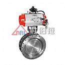 气动不锈钢硬密封蝶阀