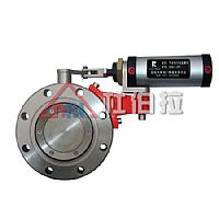 气动高真空蝶阀 气动高真空蝶阀